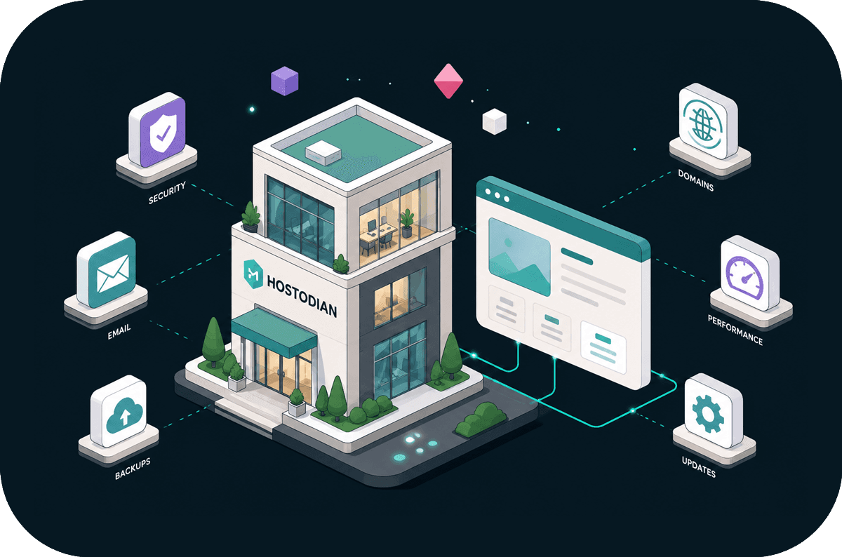 Hostodian — the platform behind your website